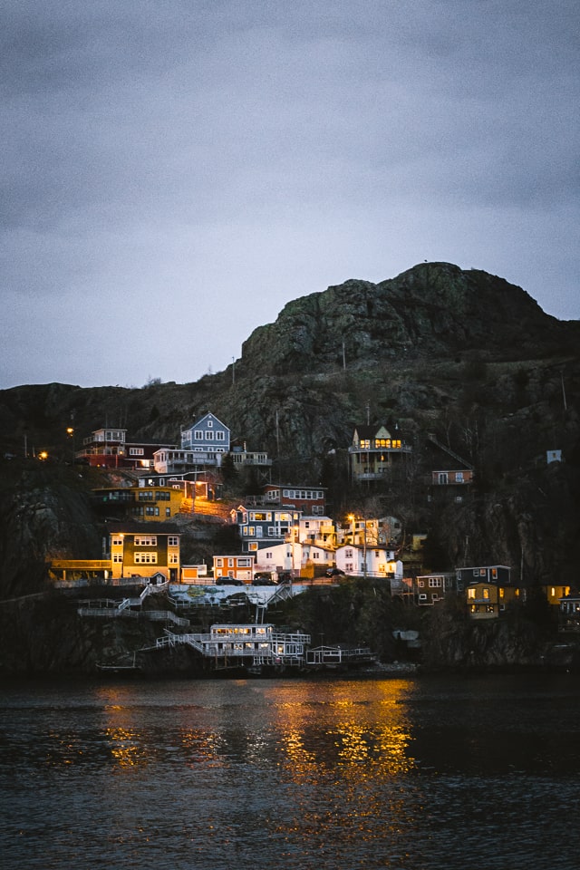 At the entrance of the St John's Harbour