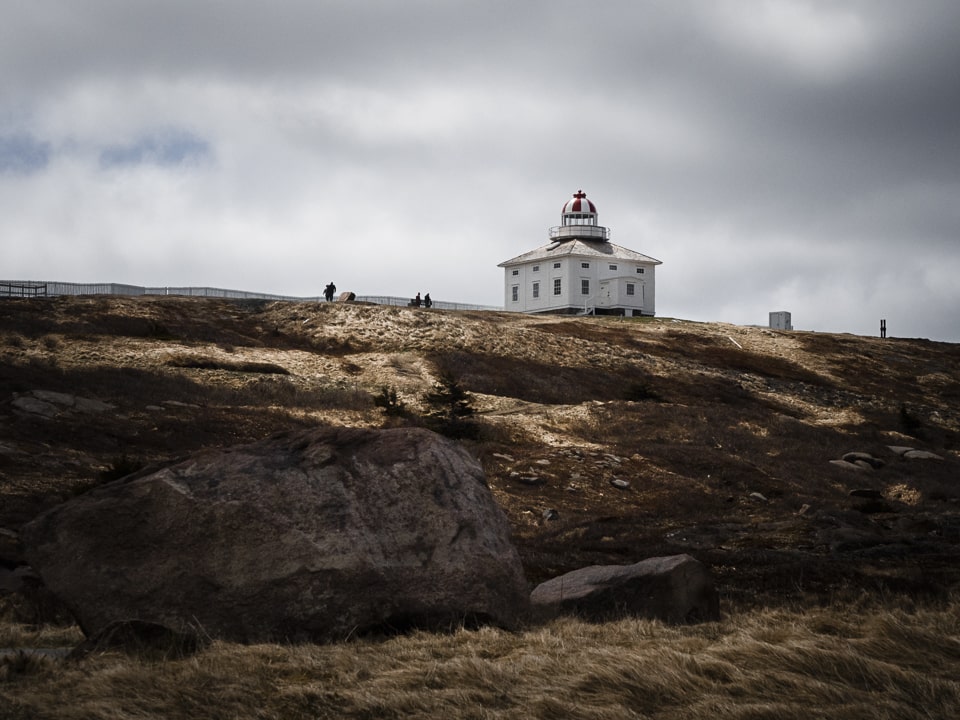 The house next to Cape Spear Lighthouse, the easternmost point of North America