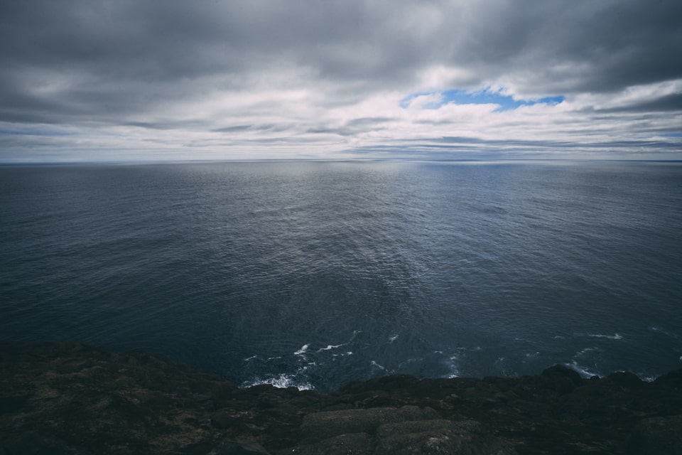 Endless view of the Atlantic Ocean