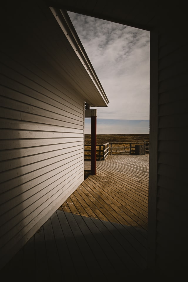 Scenic view fom the Cape St Mary's office