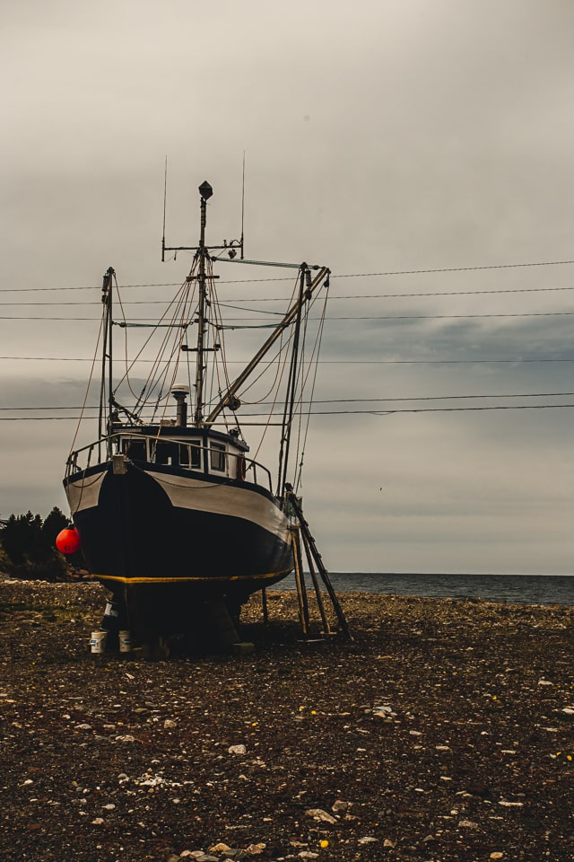 A ship awaits her next adventure