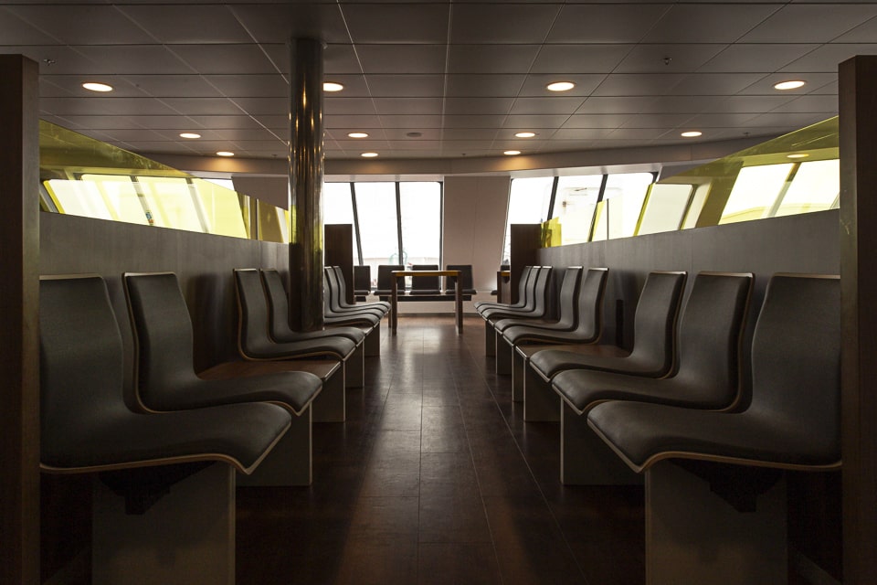 Aboard the ferry