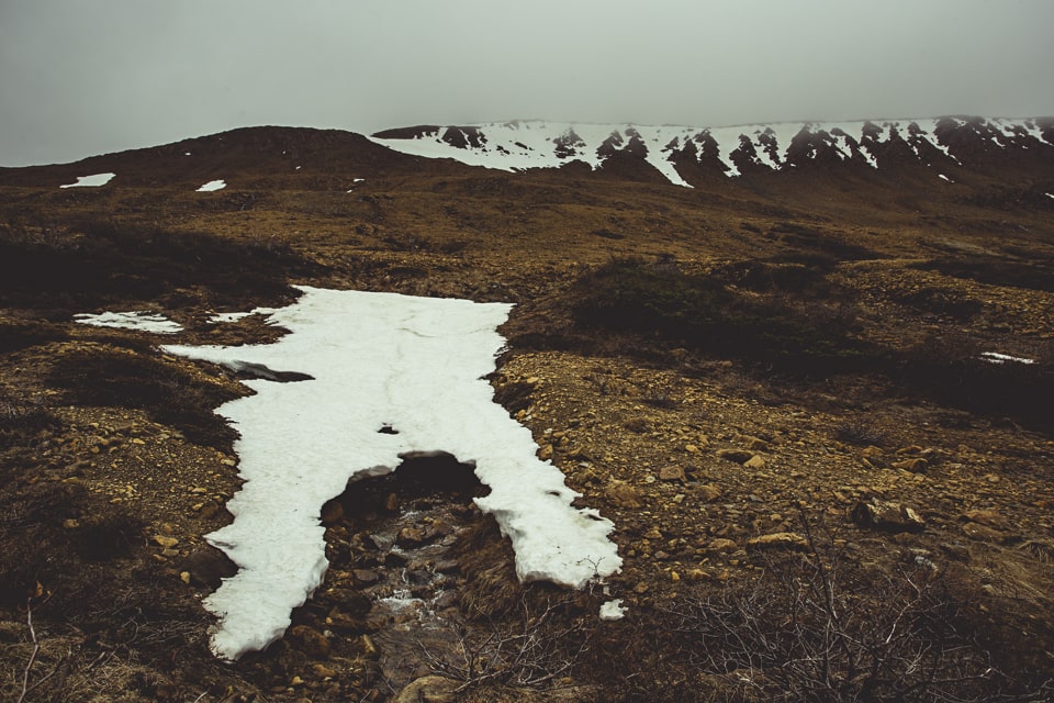 It's said that some of this snow will not melt over the summer